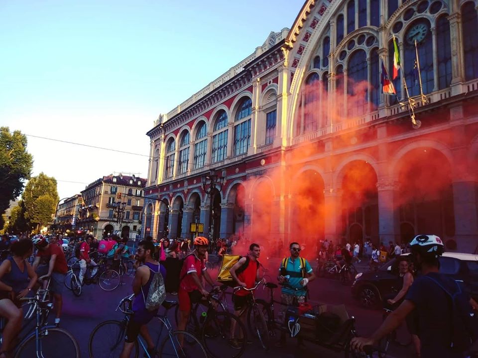 Critical Mass Rider 29 Giugno 2018 - Stazione Porta Nuova Torino