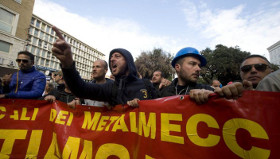 ©Foto di Attilio Cristini - Il corteo delli operai dell'Ast di Terni