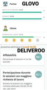 Applicazione Glovo