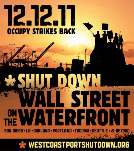 manifesto shutdown wall street waterfront 12 dicembre