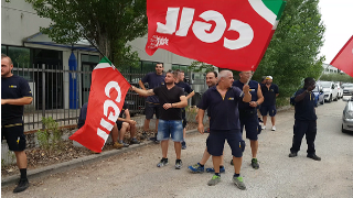 Sciopero alla Gls di perugia